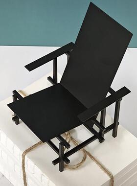 新中式古典麻绳捆书摆件样板间书房茶室桌面展示柜铁艺装饰设计