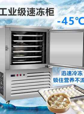 零下45度工业级海参肉食海鲜鲍鱼冷冻柜金枪三文鱼急冻速冻柜