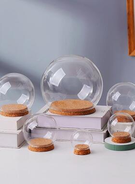 diy超轻粘土软陶羊毛毡手办防尘玻璃罩Sonny angle容器木塞玻璃瓶