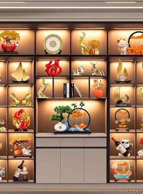 现代居酒柜厅装饰摆件20241213家客电视柜玄柜关办公室展示工艺品