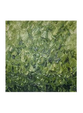 装饰画客厅挂画《绿意流动玄关抽象艺术餐厅园林景区民宿卧室壁画