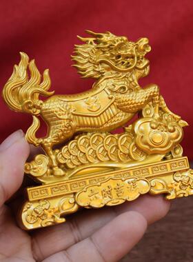 合金招财风生水起财神到风水摆件一帆风顺发财财源滚滚小礼品摆摊