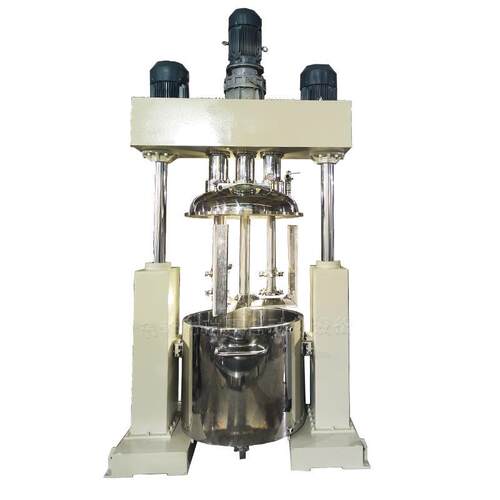 500L立式加热真空化工动混机大型多功能搅拌机液洗真空均质乳化机 - 图3