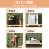 Hole board partition simple wooden board living room entrance wall hanging partition storage rack background wall simple display storage wall