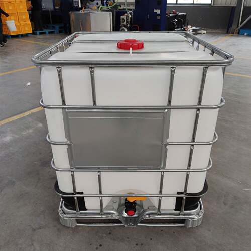 全新吨桶1000l铁架吨桶IBC散装桶化工塑料吨桶白色酒精桶废油桶 - 图0