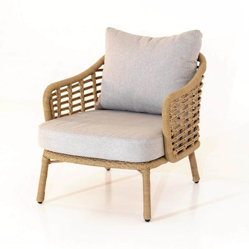 户外别墅泳池91椅藤沙发客厅休闲花庭编院家具民宿防水防晒藤园茶,淘宝优惠券,粉丝福利购,淘宝优惠卷