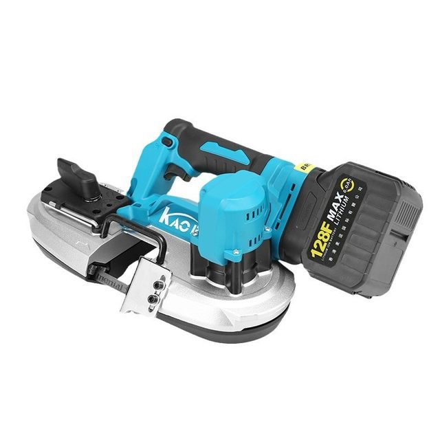 Wireless rechargeable band saw 18V lightweight lithium band saw machine lamp bead stable saw cutting without offset electric tool