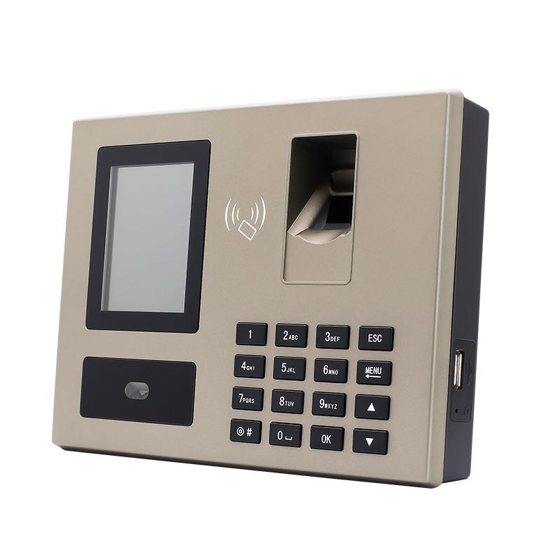 Dongwei FA30H Fingerprint Face Recognition Attendance Machine 25 Foreign Languages Display Networked Access Control Card Face Swipe Time Card Machine