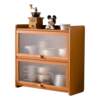 Desktop storage box storage cabinet tea set display cabinet tableware cosmetics kitchen water cup storage cabinet
