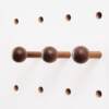 Carpentry uncle hole board accessories matchsticks suitable for 15mm round hole solid wood black walnut hooks and sticks