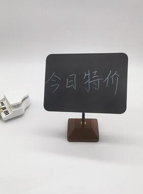 创意立式台卡展示架菜名标签牌酒店餐厅自助餐菜牌餐牌厂家