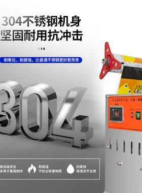 半自动手压封口机快餐外卖打包机塑料盒圆形商用封膜机餐盒封盒机