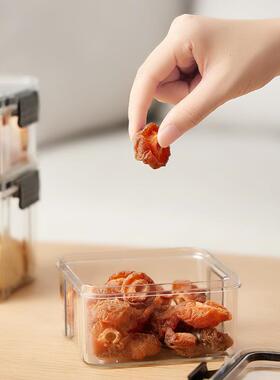 INS-style transparent storage sealed jars, kitchen plastic f