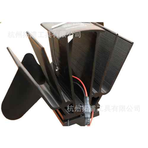 直销两叶木壁炉风扇热动力静音大风量热风扇现货 - 图2