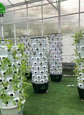 新款菠萝塔垂直立体水培种植塔大棚庭院阳台无土栽培多层菠萝塔