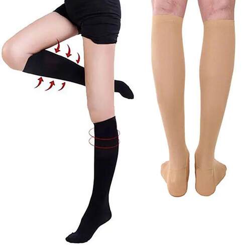 Unisex Socks Compression Stockings Pressure Varicose Vein St - 图1
