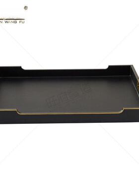 王府智能实木水果板入口钥匙板客厅茶几收纳组合装饰矩形托盘