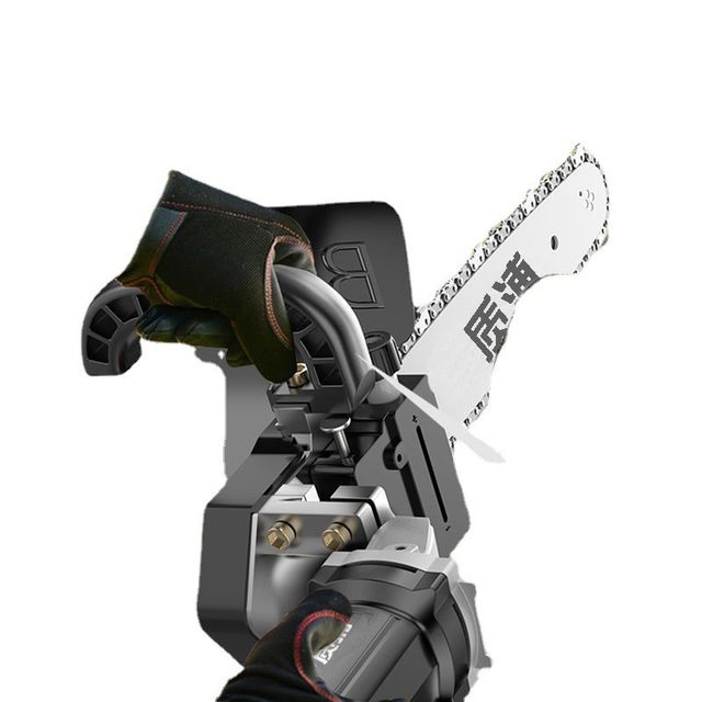 Chain saw household angle grinder modified electric chain saw small handheld logging saw tool chain saw chain saw chain saw electric outdoor
