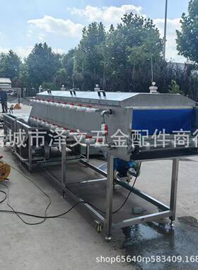 生姜压喷淋清洗机大姜加工流水线土豆地瓜去泥机器气泡清洗机
