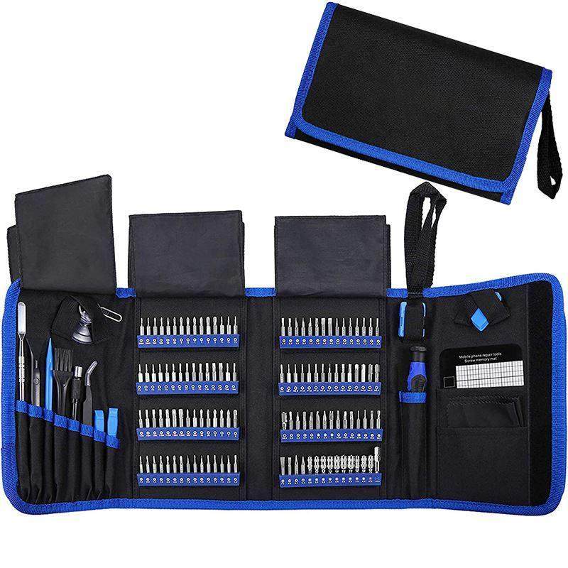 142-in-1 screwdriver set, mobile phone disassembly and repair tools, clock screwdriver, portable bag tool bag