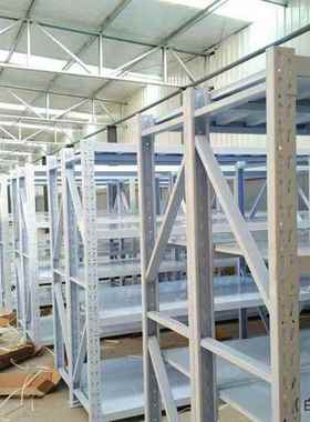 仓库货架置物架仓储物流快递多层轻型中型储物钢制家用铁架子货架