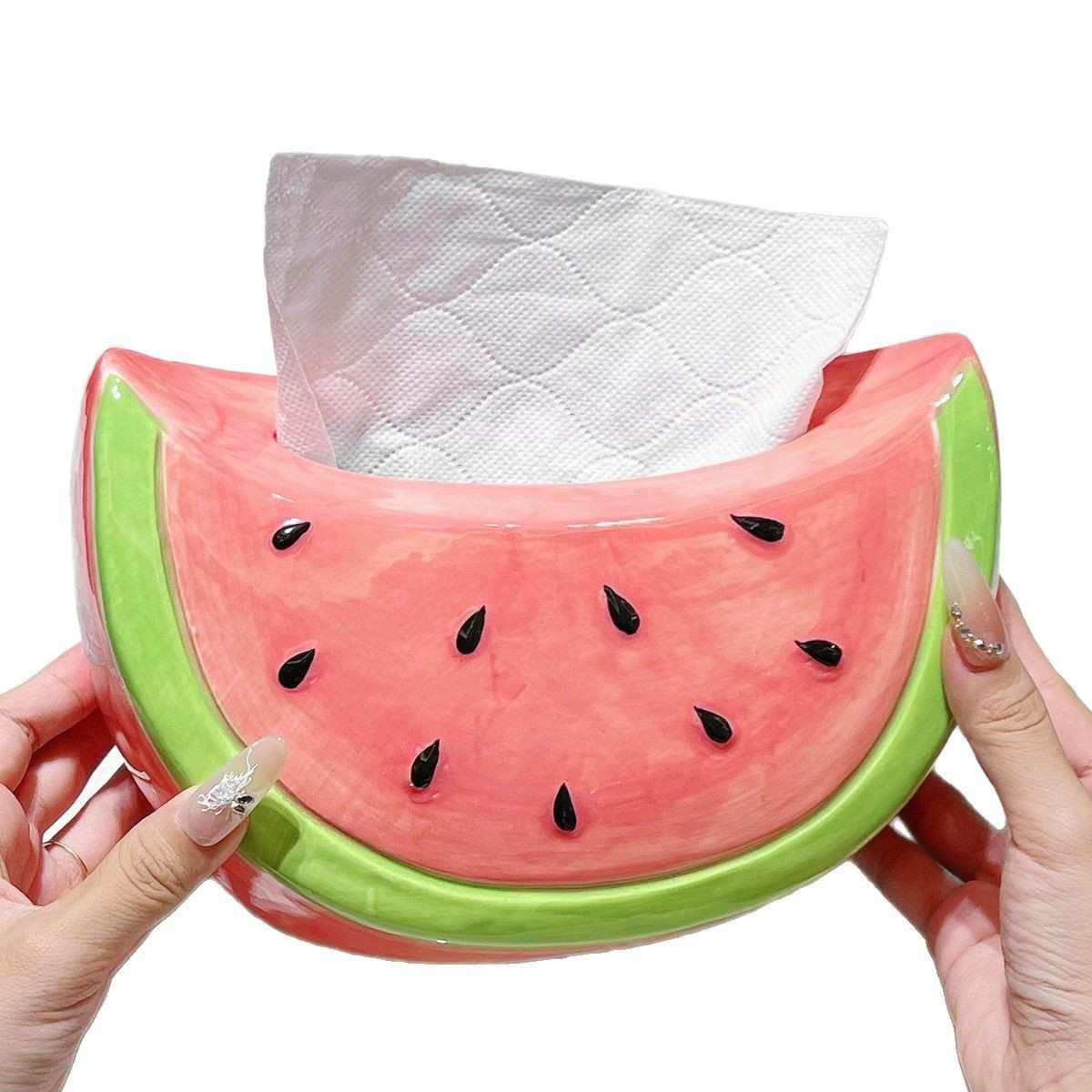 客厅纸盒几桌感纸巾装饰抽茶几盒西瓜桌面抽餐巾纸纸巾家用高级盒,淘宝优惠券,粉丝福利购,淘宝优惠卷