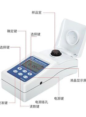 上海仪电物理光学WGZ系列台式浊度仪 实验室 便携式