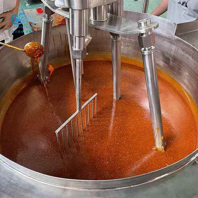 Hotpot base stir-frying machine ZR0-1400m noodles seasoning mixing equipment Fried L80 jin chili sauce pot
