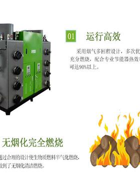 小型立式80-600kg全自动生物锅炉生物质蒸汽发生器蒸汽机