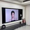Personalized stainless steel TV niche embedded 75/85/100 inch living room TV background wall finished frame