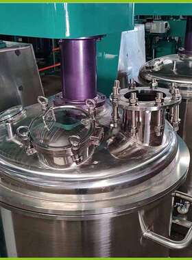 工厂批量供应15KW快慢速液压分散机AB粘胶真空分散机不锈钢反应釜