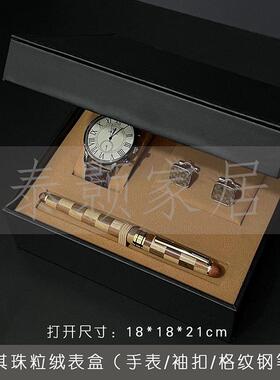 样板JJ题房衣帽间皮意式简约衣服鞋软装咖色主商务士男衣柜