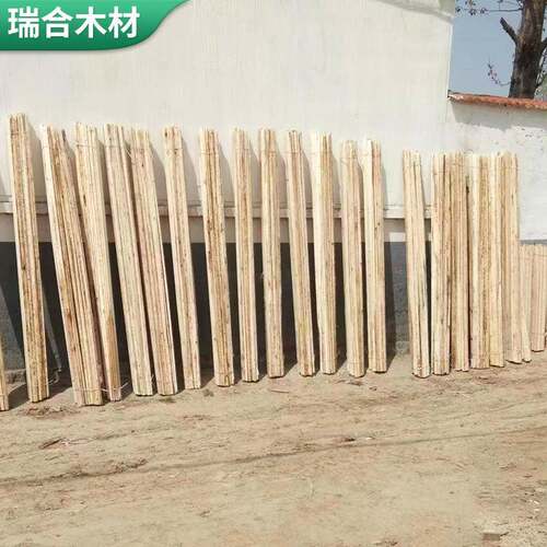 杨木原木杨木实木烘干板材建筑工程建材桥梁房屋木方建筑木板材 - 图0