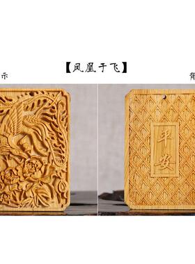 正品土嘉木雕实挂木雕刻文化礼挂品雕刻工艺佛像文化玩六具珠宝悬