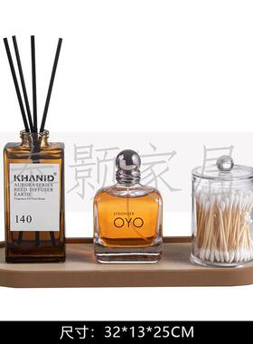 样板卫生间液沐浴JJ香薰民洁房具组合饰品宿酒店托盘香薰毛浴巾摆