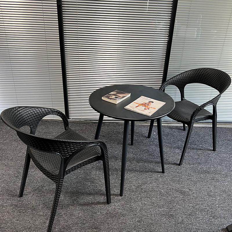 休闲碳钢小圆餐桌椅正方形阳台洽谈咖啡桌奶茶店户外摆桌子家用,淘宝优惠券,粉丝福利购,淘宝优惠卷