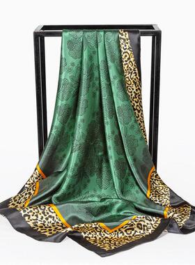 Silk Scarves Women Square Head Scarf chiffon Shawl 90*90丝巾