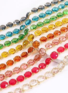 Necklace, transparent resin, double-layer necklace,