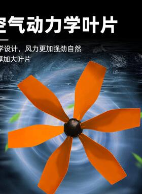 密斯成工业圆筒大风扇永磁电机可移动大功率趴地扇商用强力落地扇