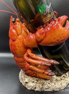 树脂工艺装饰品家居客厅红酒架章鱼动物工艺品装饰品摆件厂家设计