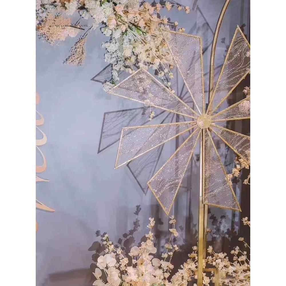 风车婚庆道具路引电动旋转摩天轮舞台场景摆件现场婚礼布置装饰,淘宝优惠券,粉丝福利购,淘宝优惠卷