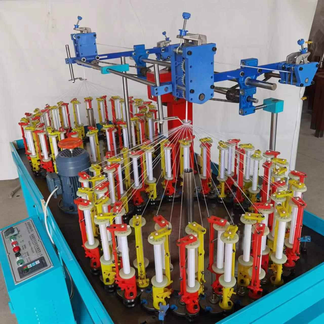 厂家供应48锭高速绳带编织机48锭软管编织机绝缘套管编织机 - 图2