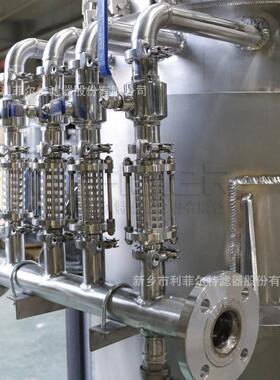 烛式过滤器 氨水顺酸食用醋 脱色提纯洗涤 微孔精密集束管