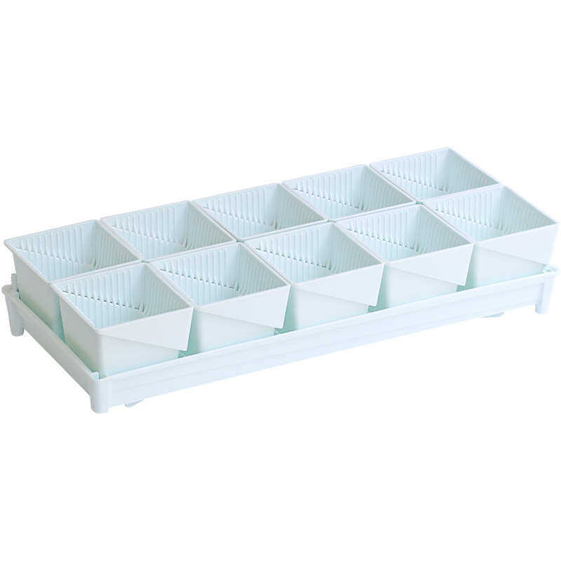 美莳控根多肉花盆塑料套装组合创意透气肉肉控型盆器带托盘小,淘宝优惠券,粉丝福利购,淘宝优惠卷