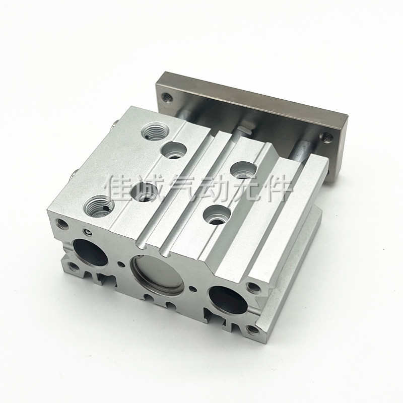 SMC三轴气缸MGPM16/20/25/32/40/50-10-20-25-30-40-50-75-100Z - 图3