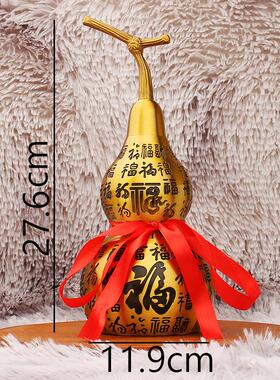 黄铜祥百属福葫芦客厅B-04709家室居办公装饰品景云区热卖金工艺