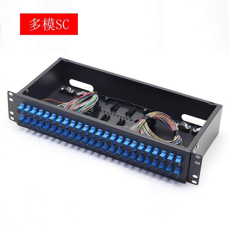 电信级48口加厚终端盒满配单多模光纤盒配线架ST/FC/SC/LC0.8加厚,淘宝优惠券,粉丝福利购,淘宝优惠卷