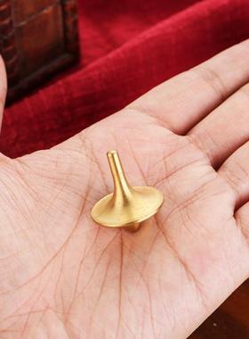 工艺品黄铜钢珠指尖陀螺装饰摆件