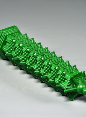 绿色木质九层文昌塔摆件实木雕刻十三层木头文昌塔装饰红木工艺品