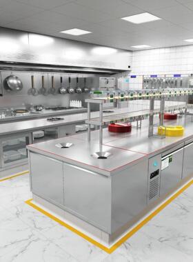 广东商用厨房工程学校食堂工厂酒店餐厅厨房餐饮设备厨具设计施工